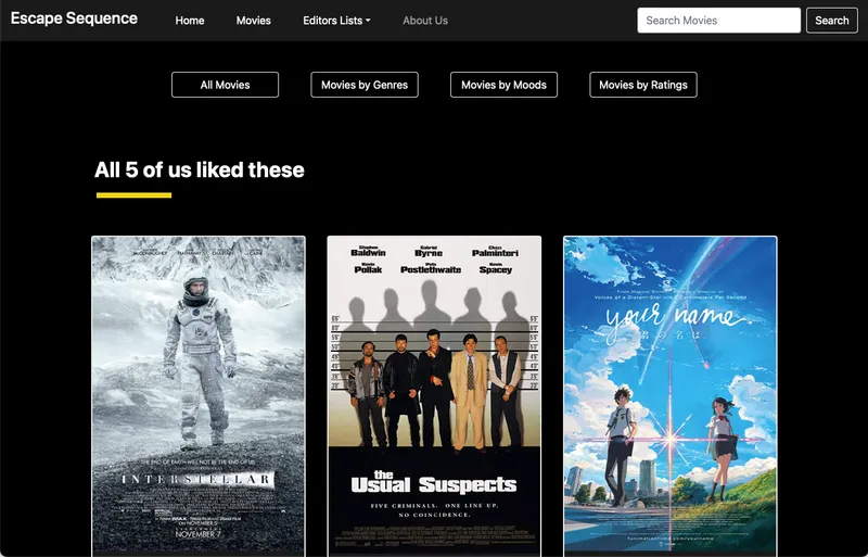 Escape Sequence Movie Reviews